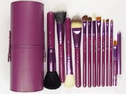 Kit de pinceis + Cop Case purple
