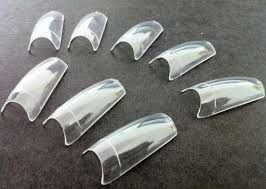 Tips Transparente - 500 peças em 10 tamanhos